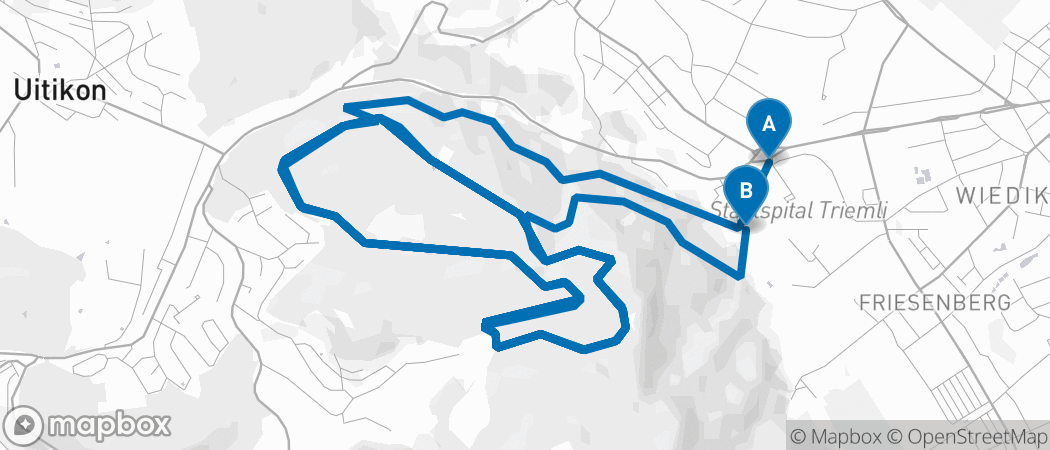 Route map for pre-böögg burn