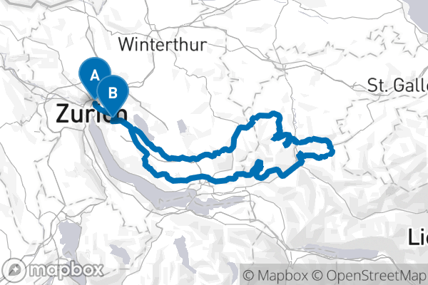 Route map for Pfannelino extended