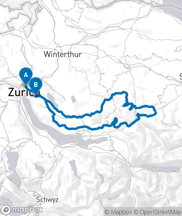Route map for Pfannelino extended
