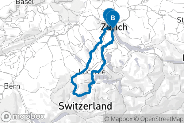 Route map for Revisiting Glaubenberg