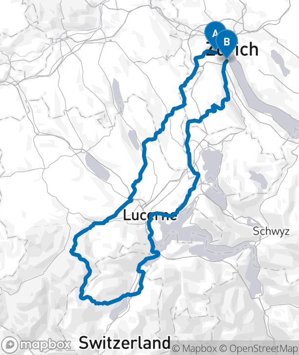 Route map for Revisiting Glaubenberg